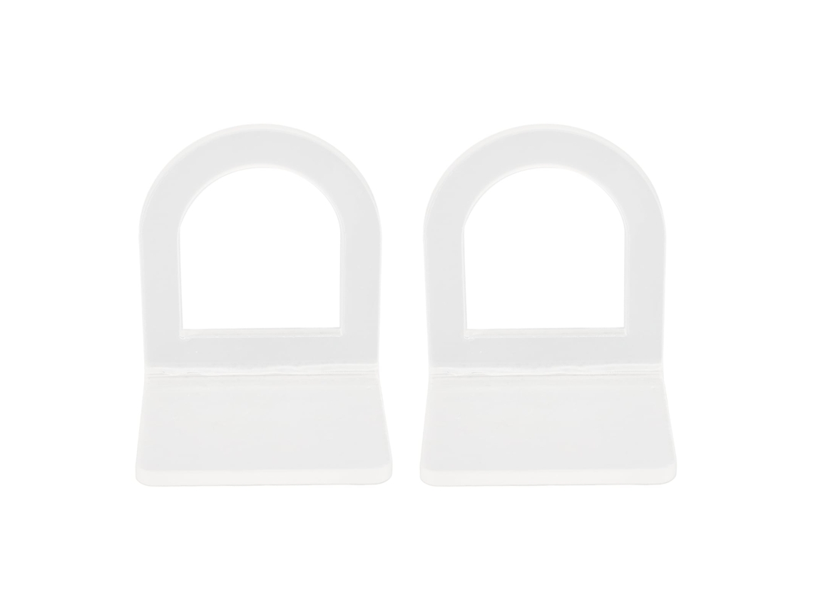 Suporte de Escova de Pia Acrílico LAXISCREED 2pcs