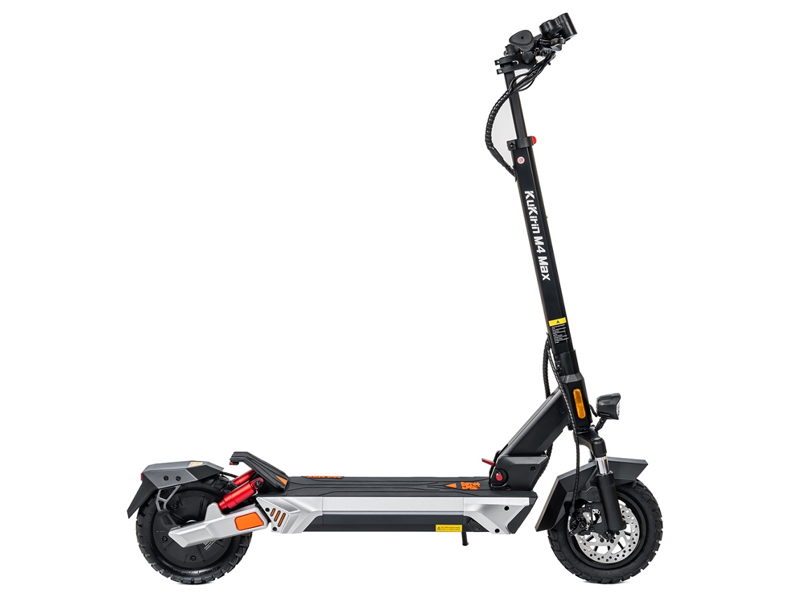 Trotinete Elétrica Kukirin M4 Max 800w, Bateria 48v 18.2ah, 45km/h, Autonomia 64km, Pneus 10”, Suspensão Dupla, Travões De Disco