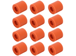 Conjunto De 12 Amortecedores De Silicone Para Nivelamento Da Mesa Aquecida De Impressoras 3d(16 Mm)