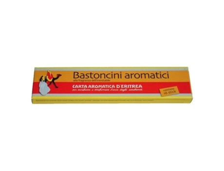 Incenso 16 Bastoncini Aromáticos Carta D'Eritrea CASANOVA