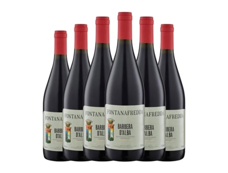 Vinho FONTANAFREDDA Barbera Barbera d'Alba (0.75 L - 6 Unidades)