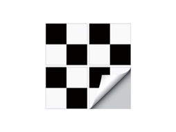 4Un Adesivo Padrão de Mosaico ALLINLESS