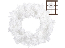 Guirlanda De Natal Rosa De 40,6 Cm | Artificial | Decorativa |