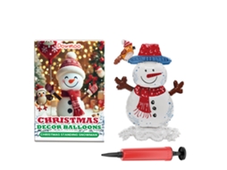 Boneco de Neve Natal em Pé Bola Balão