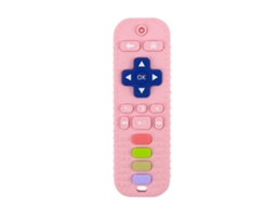 Mordedor Bebé Controlo Remoto EIFSON 3 24 Meses Alivio Gengivas Silicone (rosa)