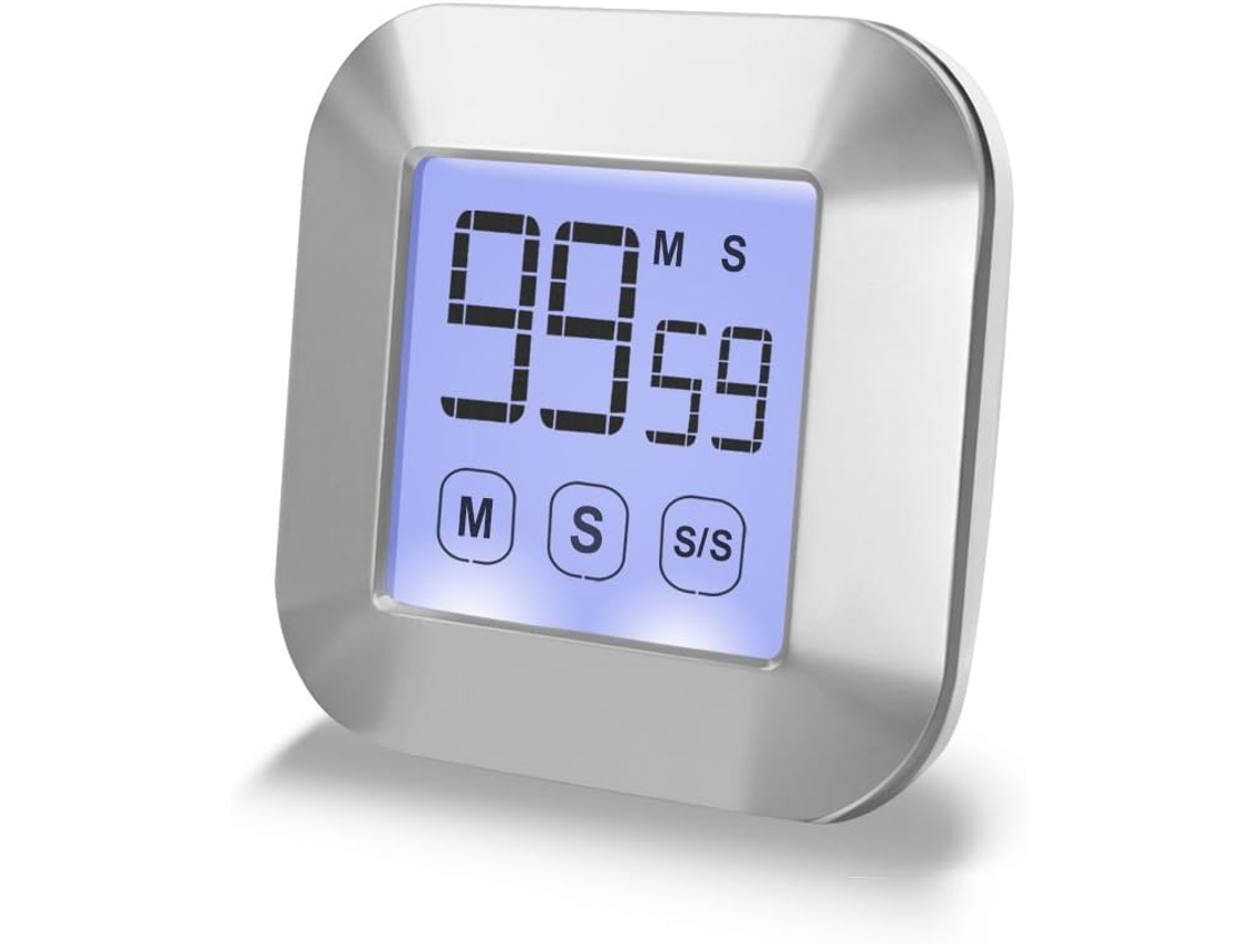 Temporizador de Cozinha com Ecrã Tátil DUREFORWARD