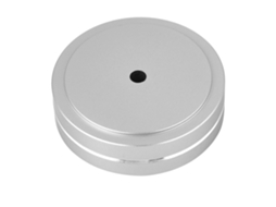 Pies de aluminio para amplificador, aislantes, amortiguadores HiFi, plata, 50 mm S/MARCA