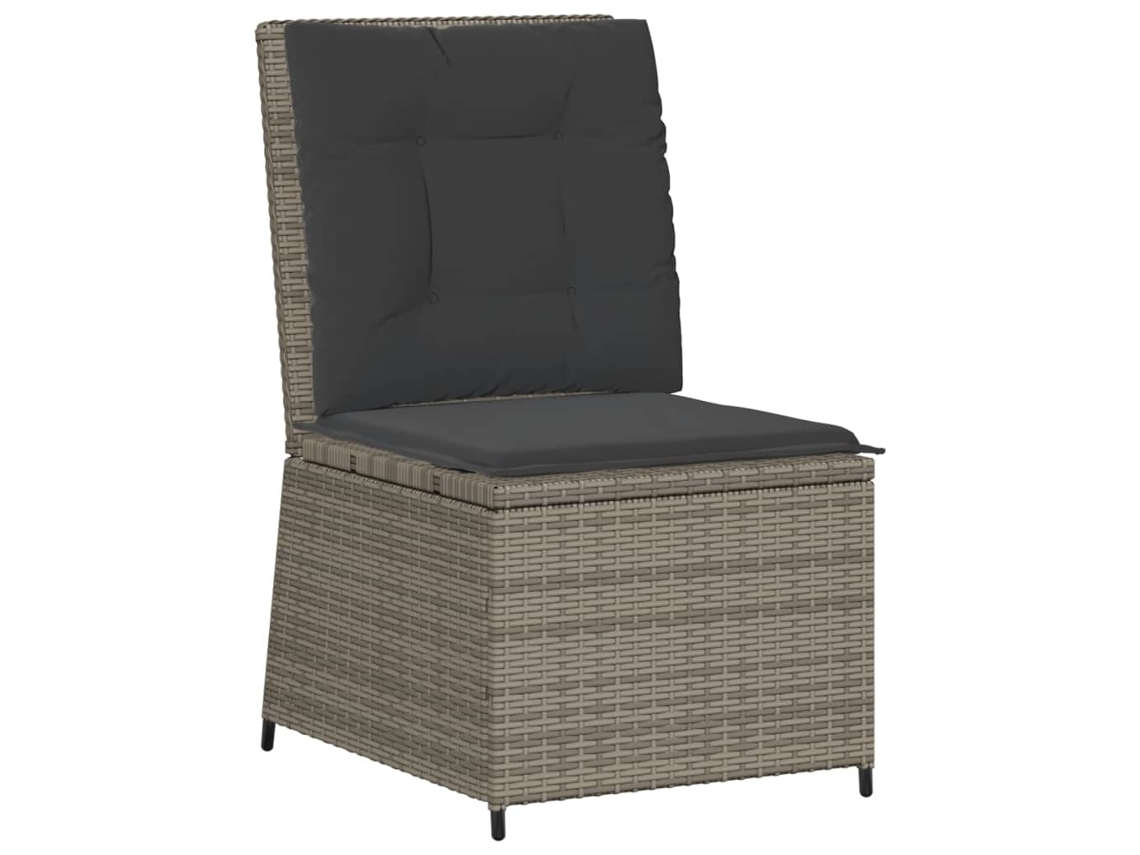 Reclining Garden Sofa, Reclining Garden Sofas Vidaxl Cinzeto Rattan / Vime (n/a)