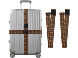 Conjunto De 2-cintas Bagagem Roma Elements Lion Para Malas, Cintas De Viagem, Acessórios Para Cinto, Conector De Bagagem
