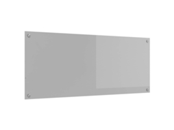 Vidaxl Painel De Cozinha Cinzento-claro 120 X 50 Cm Vidro Temperado