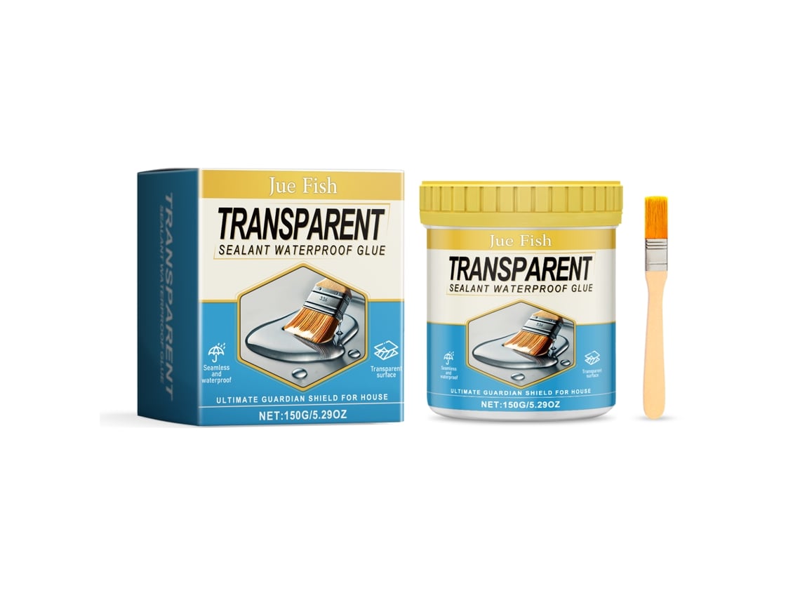 Cola Transparente Para Selagem E Impermeabilização