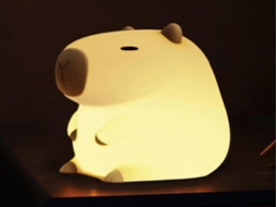 Lurelia Luz Noturna 3d Com Silicone Macio, Recarregável Usb, Sensor De Toque E Portátil Para Quarto Infantil