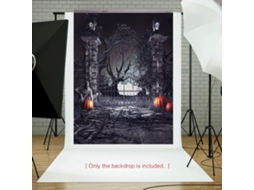 2026 fundo de Halloween com Abóbora 2,1x1,5m para Fotografia de Crianças Decoração de Noite Assustadora