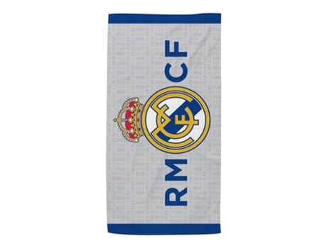 Arditex Toalla De Microfibra Real Madrid 70x140 Cm Gris Y Azul Rm16898 Arditexp25