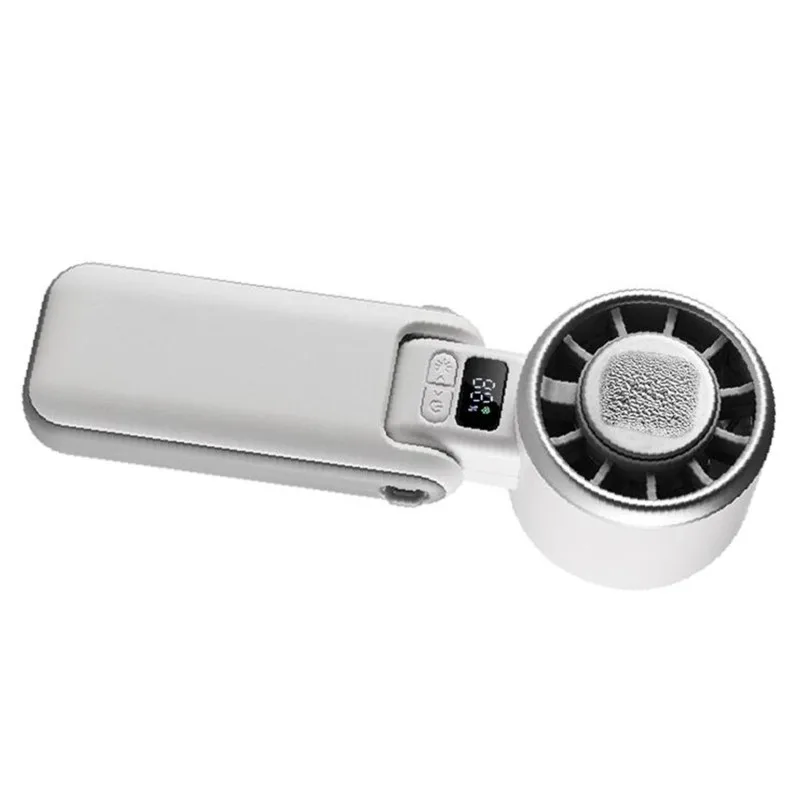 Ventilador Portátil De Turbina, Padrão Europeu, Com Bolsa De Gelo E Carregamento Usb.