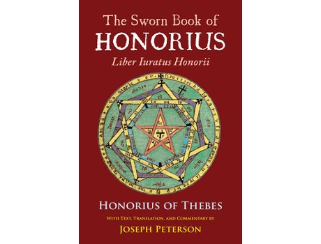 Livro the sworn book of honorius de honorius of thebes (inglês)