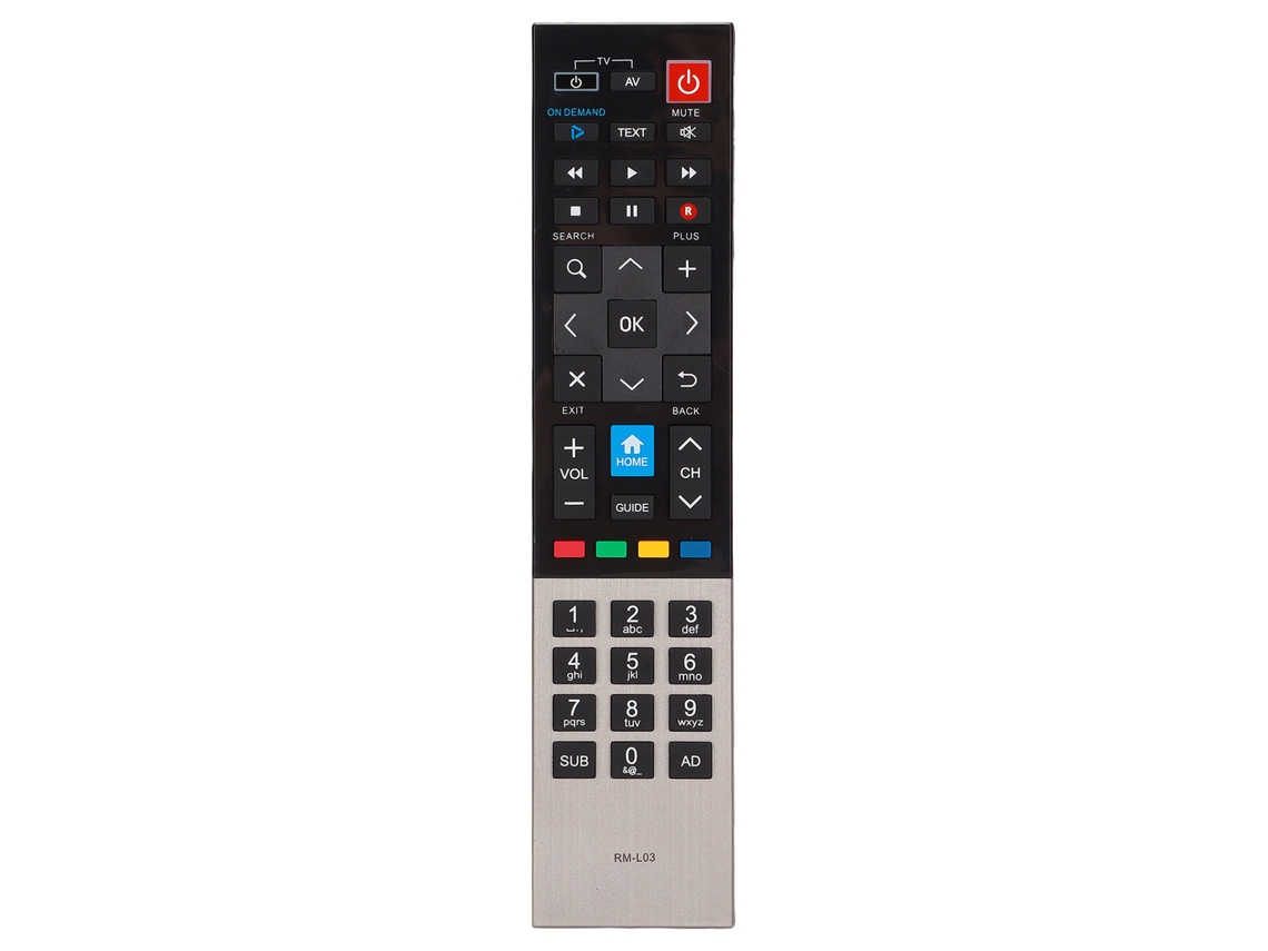 Controle Remoto Portátil Rml03, Compatível com Gravador de Tv Smart Hd Fvp4000t CHABERLU