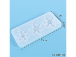 Molde De Silicona Para Decoraciones Navideñas Diy Materiales De Manualidad Bonitos
