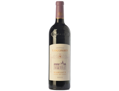 Vinho tinto Chateau Lascombes Margaux Castanho-avermelhado 750 ml 2016