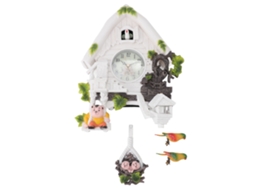 Relógio de Parede Cuckoo Estilo Europeu Clássico com Vozes de Pássaro para Quarto Infantil Sala | S/MARCA