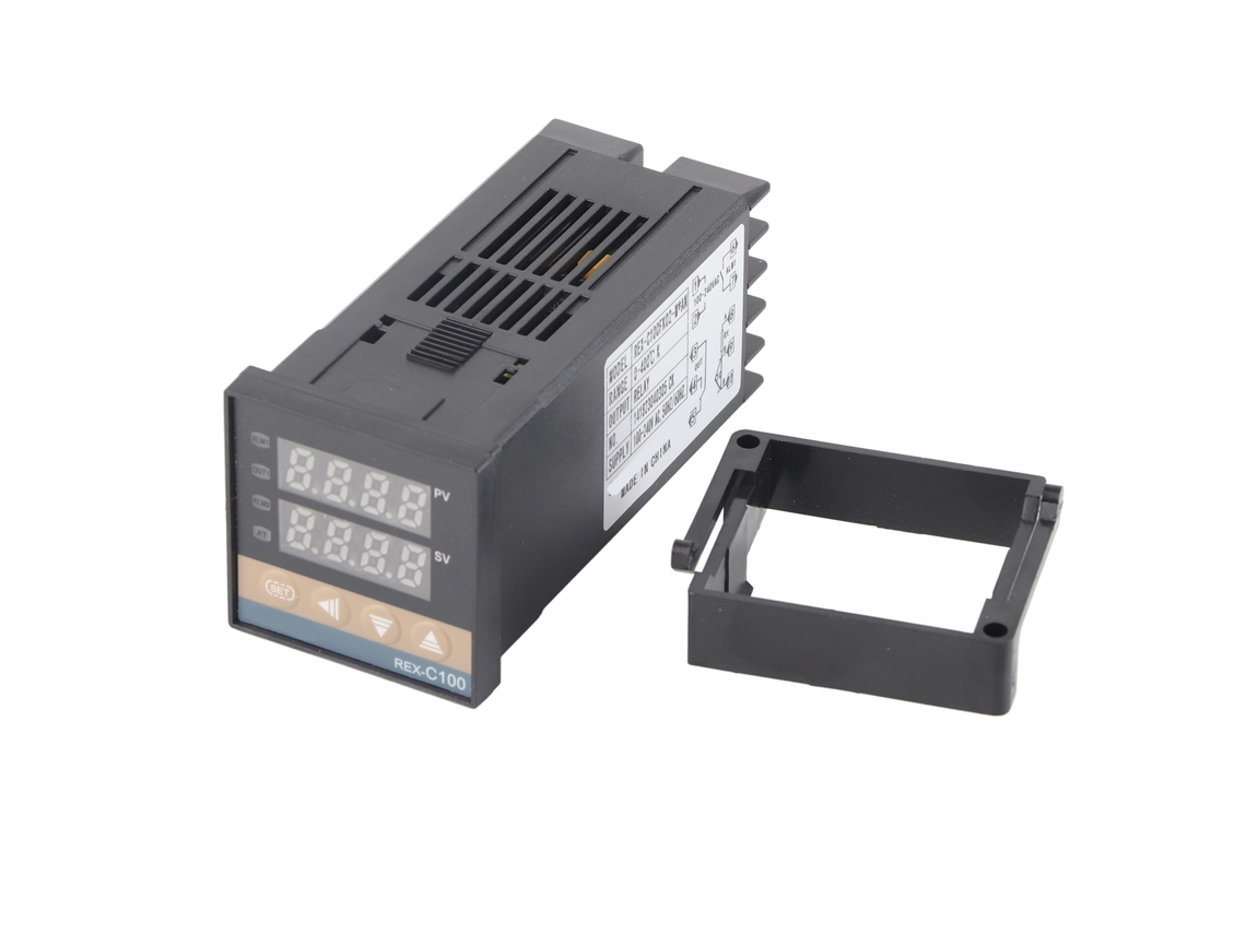 Controle de Temperatura Digital Pid Termostato Rex c100 com Termopar