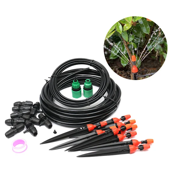 Sistema De Irrigação Spray Com Mangueira De 10+20m