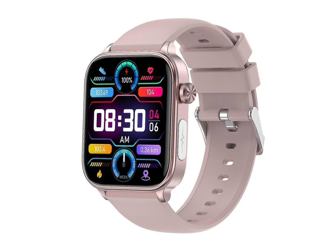 Relógio inteligente ET570 com tela colorida de 1,96 polegadas e pulseira de silicone VONKELIOS