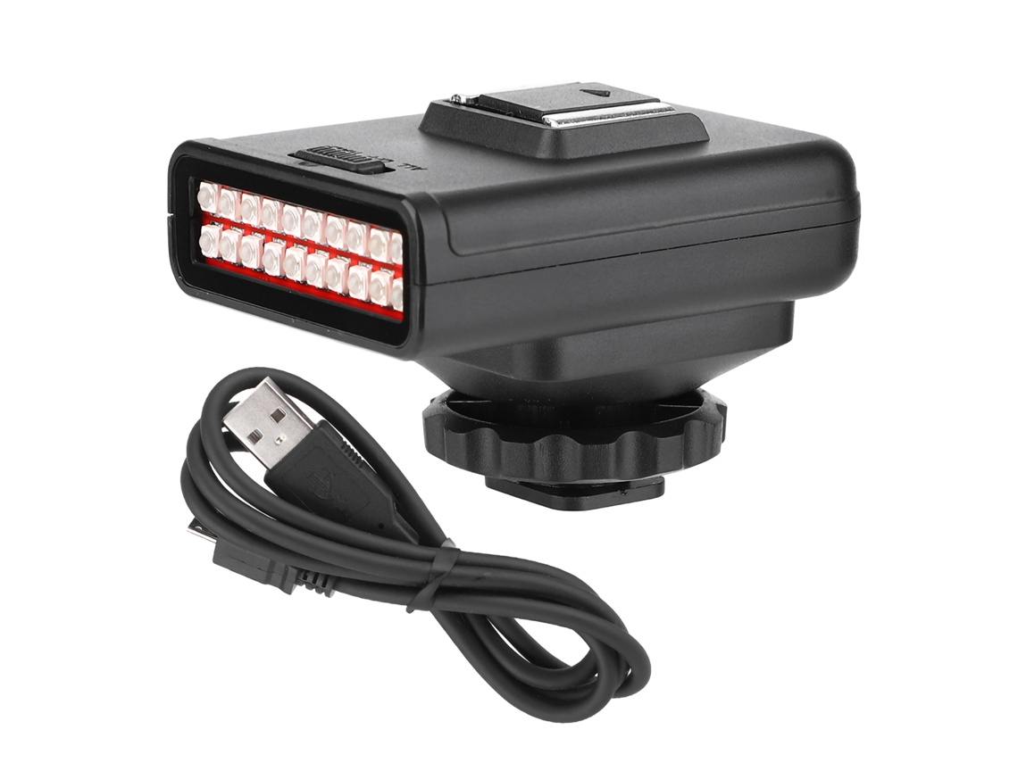 Ordro Ln 3 Portable Usb Charging Infrared Photography Night Vision Light 20m Shooting Distance LAXISCREED