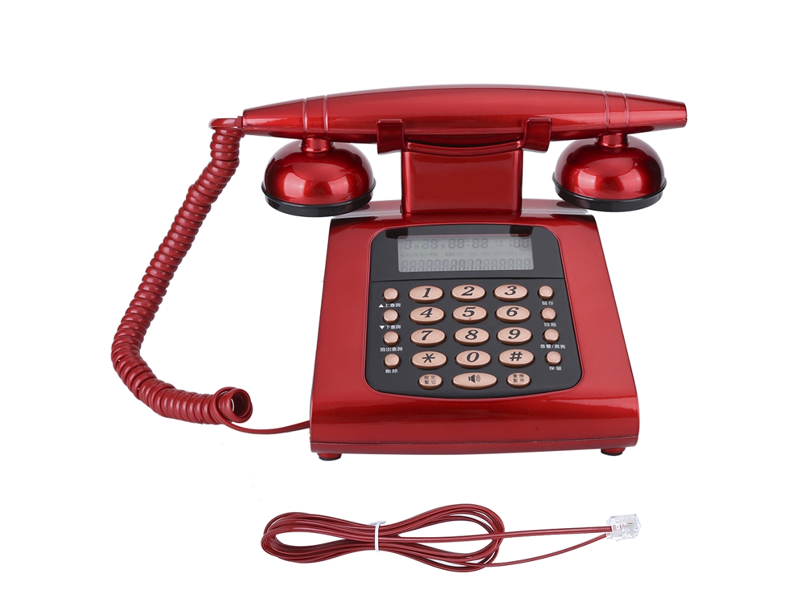 Wt05 Telefone Identificador De Chamadas Antigo E Elegante, Villa Familiar, Vintage Americano Brilvibera