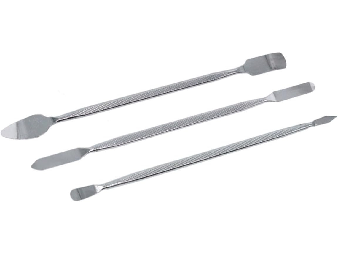 Kit De Ferramentas Para Desmontagem De Tablets E Celulares Em Ferro Prateado