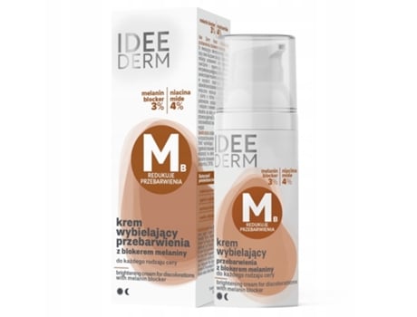Idée Derm Professional Brightening Cream 50ml Advanced Melanin Block Formula For Radiant Skin Ideepharm