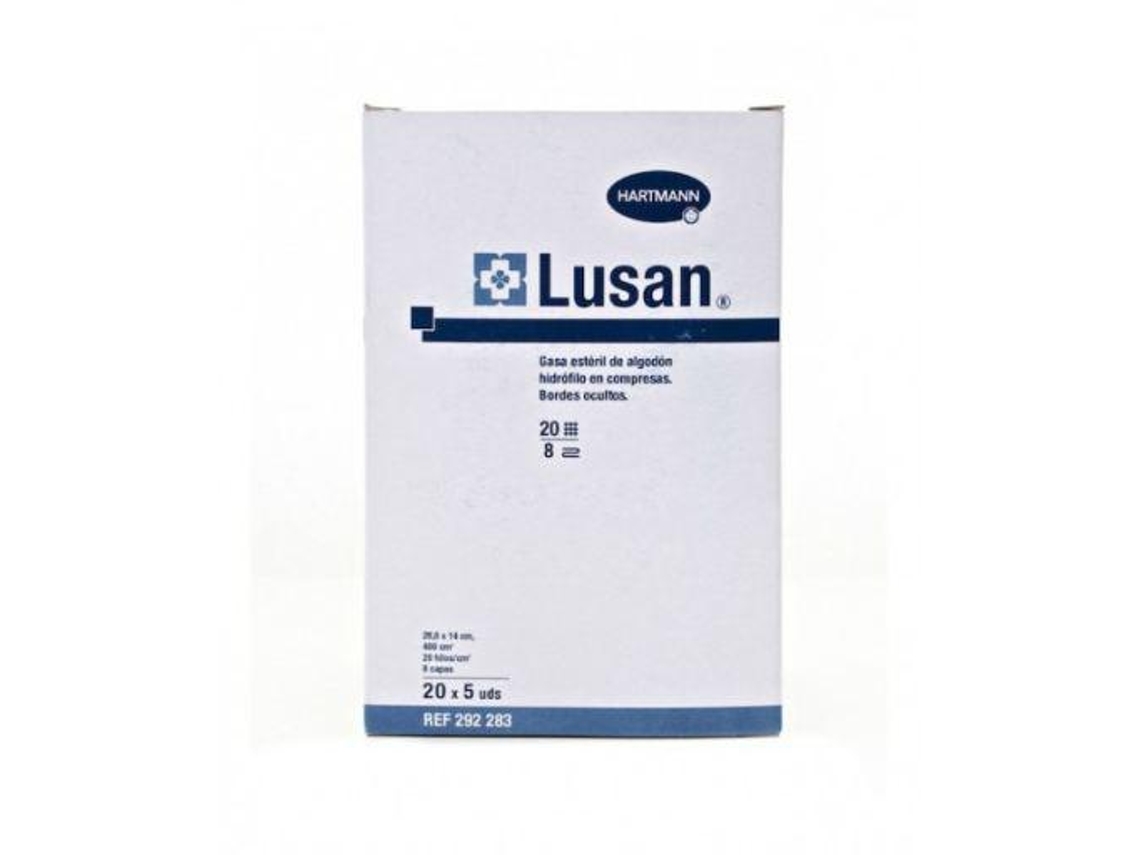 Hartmann Gaze algodão estéril Lusan