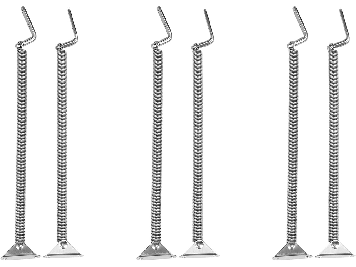 Ferragens SFUSHOS para barco, mola inox, porta traseira, 8 1/4 polegadas