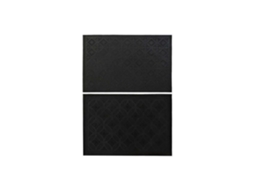 Tapete de Borracha DKD HOME DECOR 60x40 Cm Preto Antiderrapante Fácil de Limpar