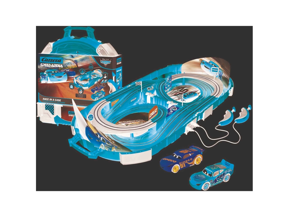 Circuit De Carros Carrera Speed Arena Disney Pixar Cars Race In A Case