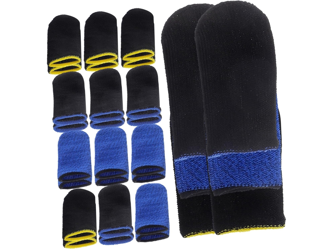 Gadpiparty Kit Com 30 Pares De Protetores Dedo Para Jogos, Antitranspirantes E Compatíveis Com Telas Sensíveis Ao Toque