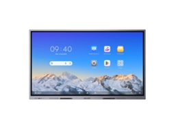 Monitor Interativo 75" 4K Android 13 e Google Edla HIKVISION com Processador Octa core 8 GB RAM e 128 GB ROM