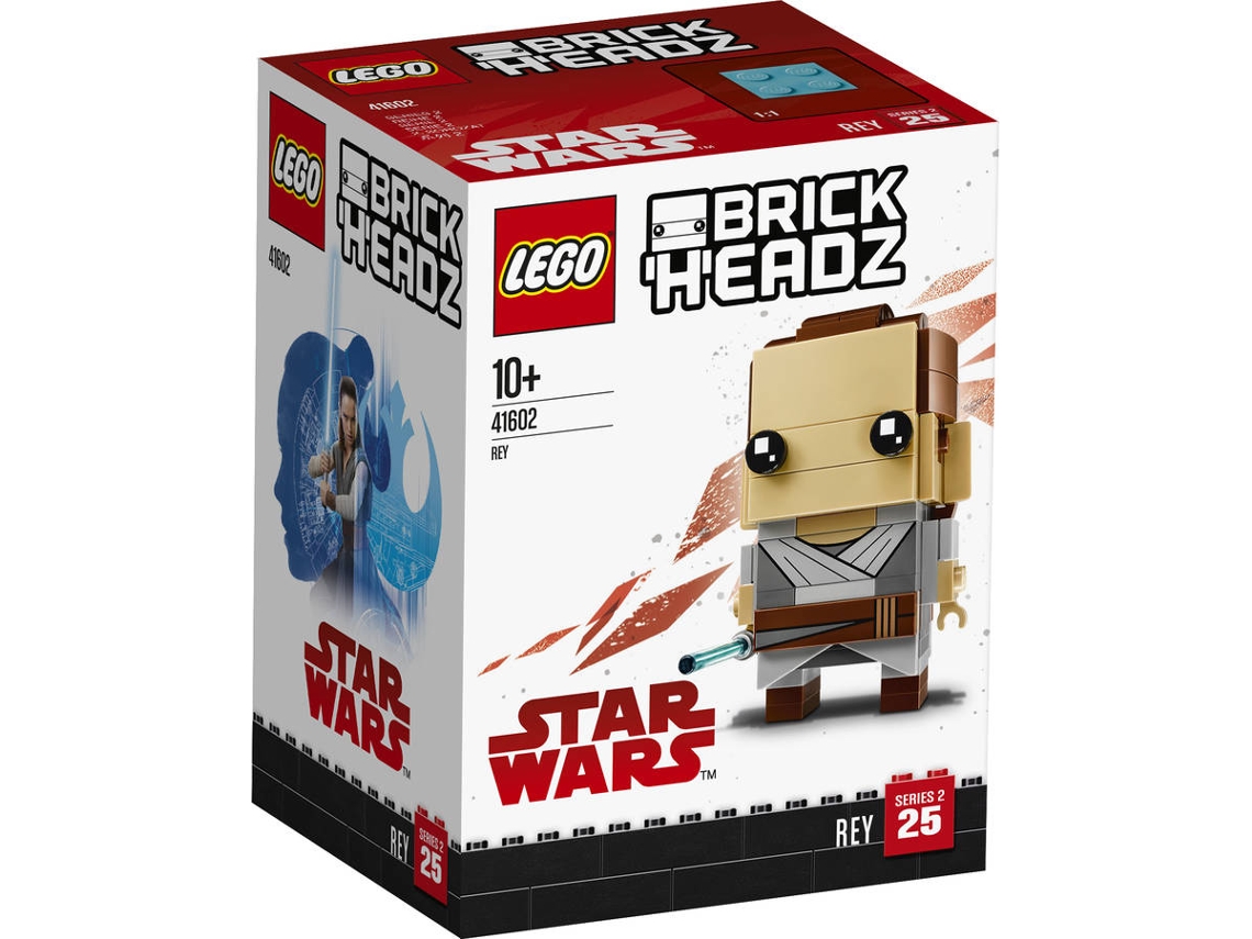 LEGO Brick Headz: Star Wars Rey - 41602 (Idade mínima: 10 - 119 Peças)