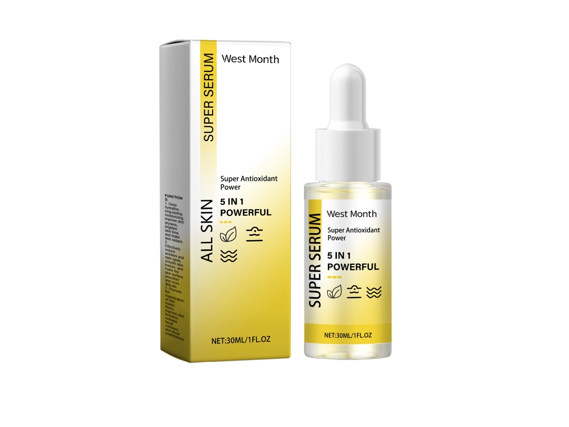 Sérum Anti rugas 5 em 1 Efeito Anti idade Rápido