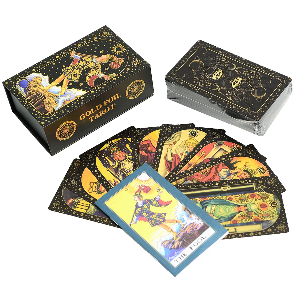 Cartas De Tarô De 7x12cm, À Prova D'água, Jogo De Tabuleiro Interativo Para Meninas.