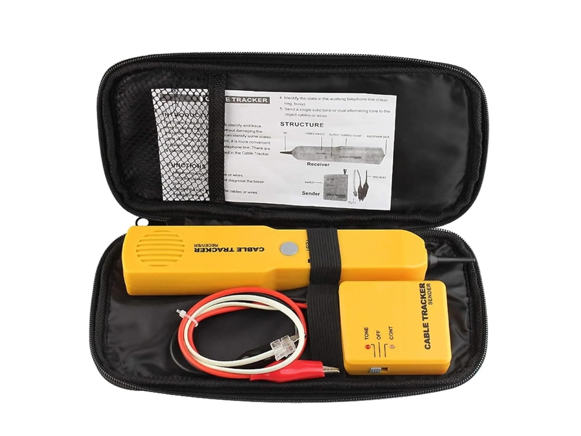 Detector de Cabos, Fils, Générateur Tonalité, Sonde, Anti amorage, Multifunction SFUSHOS