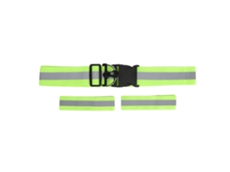 Equipo Reflectivo Para Correr Y Caminar Con Brazaletes Y Faja Ajustable