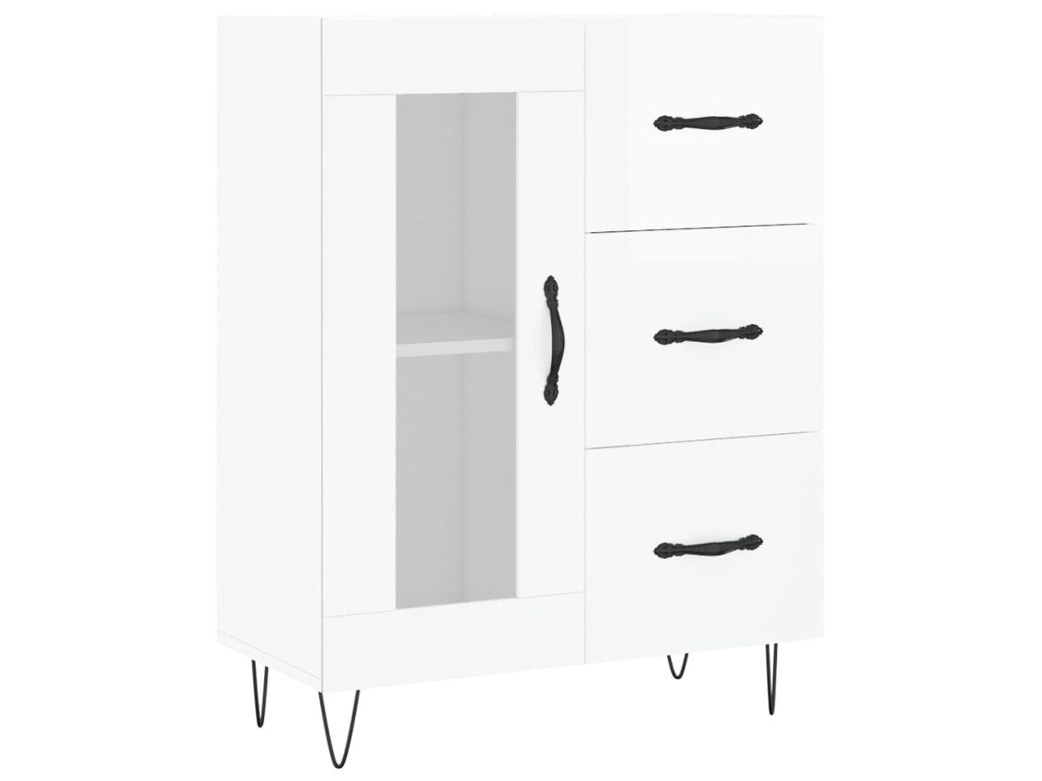 Sideboard, Sideboards Vidaxl Branco Madeira Processada (n/a)
