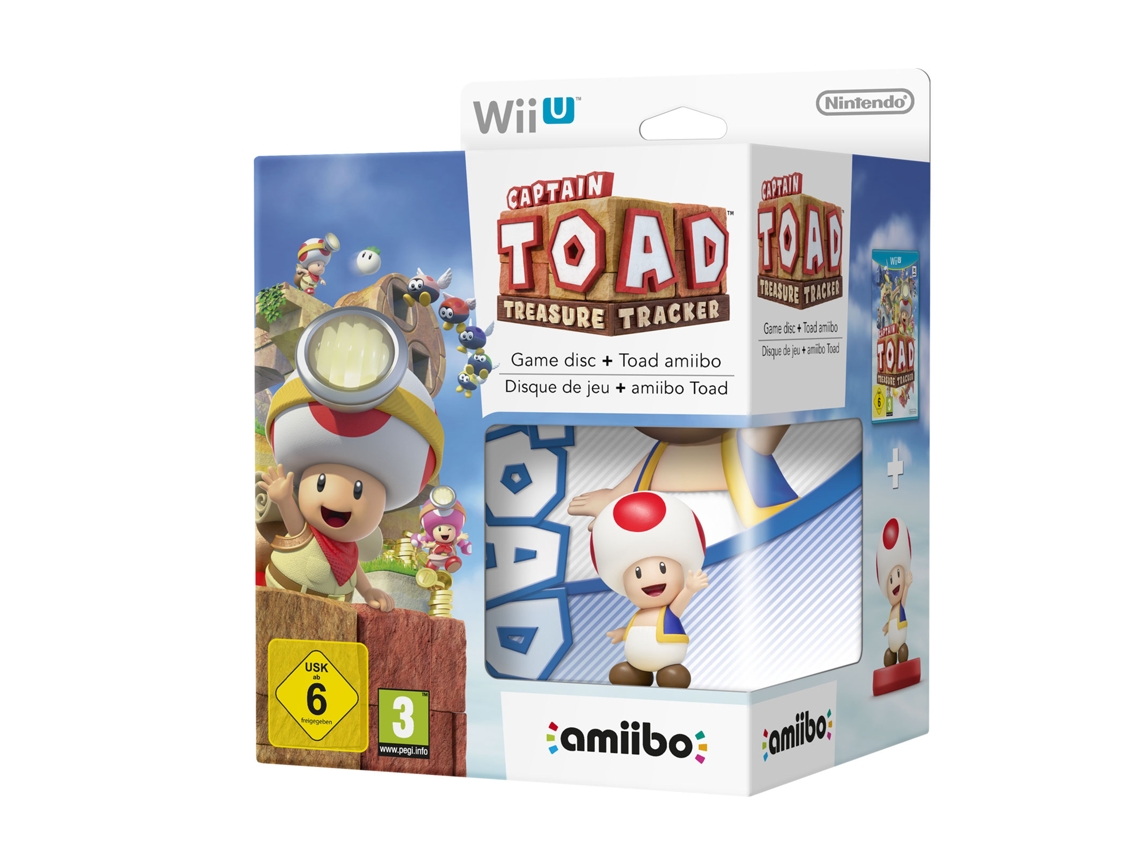 Jogo Nintendo Wii U Captain Toad-Treasure Tracker + Figura Toad