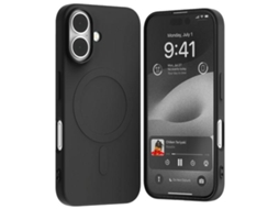 Capa Magsafe para iPhone 16 MERCURY Silicone Preto