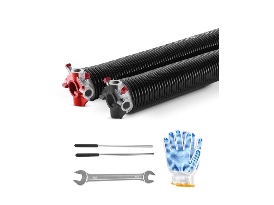 Conjunto De Molas De Torção Para Portões De Garagem Tekmaquinas