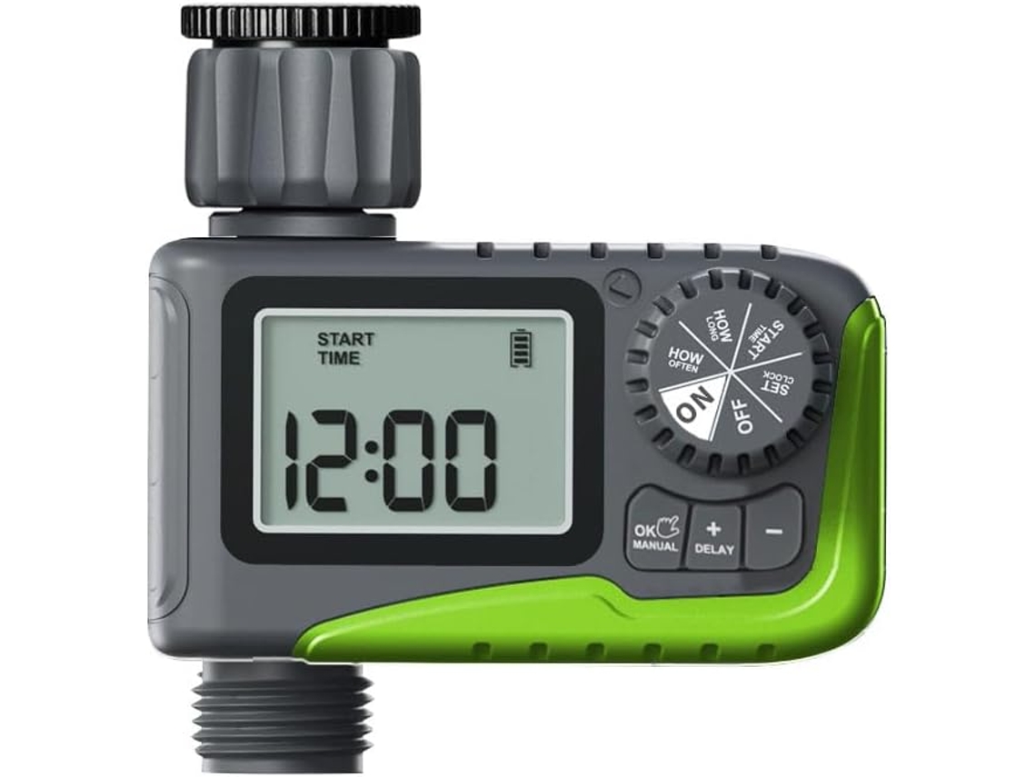 Programador De Irrigação Automática Com Tela Lcd