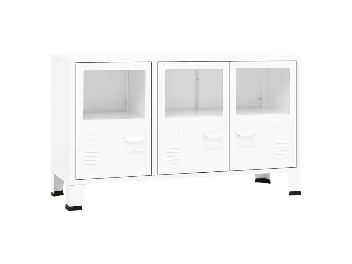 Sideboard, Sideboards Vidaxl Branco Metal (n/a)