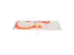 Aetheria teclas de Teclado Mecânico Pbt 130 Teclas Sublimação por Corante Design Ergonômico Gato Rosa