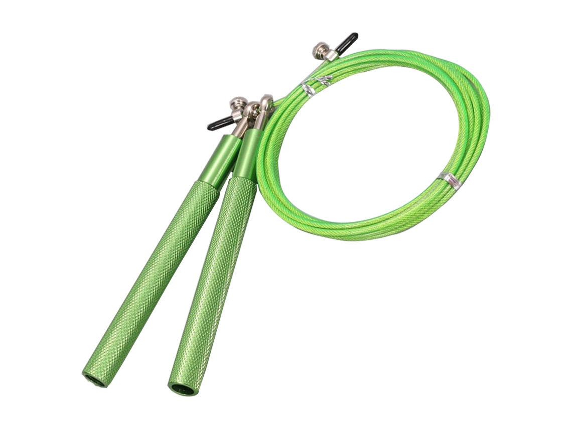 Corda de Pular de Fio de Aço Verde